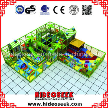 Indoor Naughty Castle for Children with Trampoline and Ball Pit